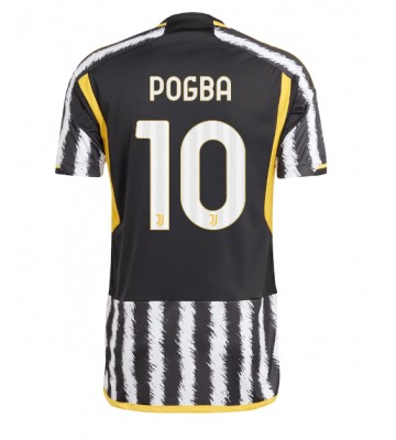 Juventus Paul Pogba #10 Koszulka Podstawowych 2023-24 Krótki Rękaw